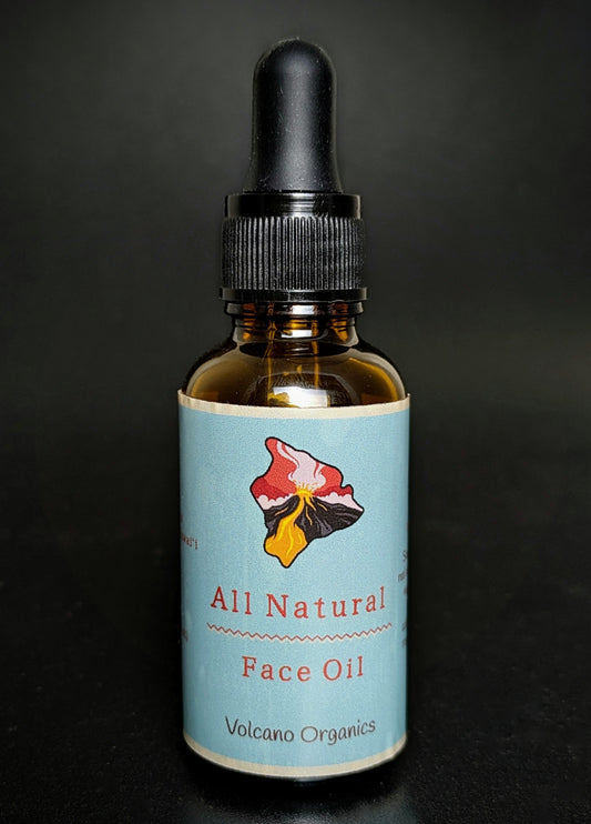 All-Natural Face Oil with SPF 25 - Catch rays not wrinkles.