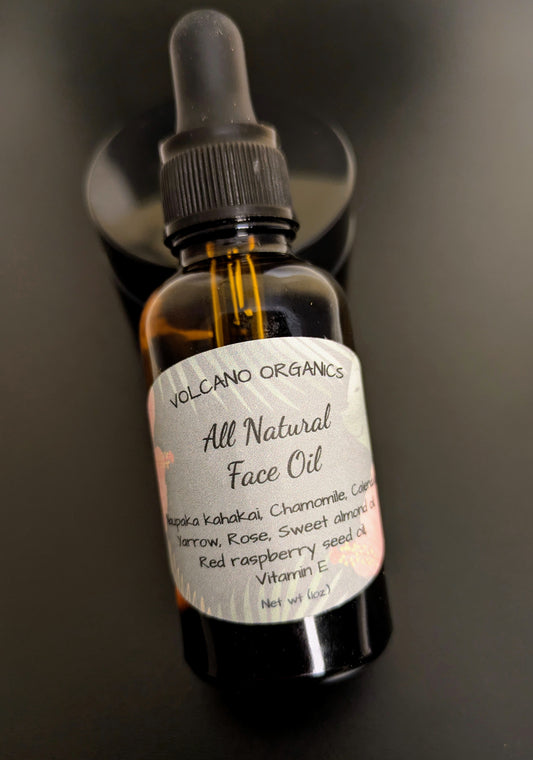 All-Natural Face Oil with SPF 25 - Catch rays not wrinkles.